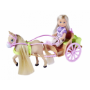 Simba 105733649 Evi LOVE Horse Carriage