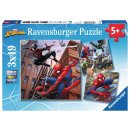Ravensburger 08025 Spider-Man beschützt die Stadt...