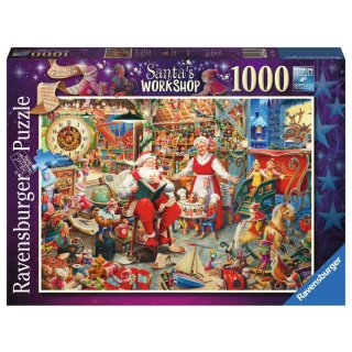 Ravensburger 17300 Santas Workshop 1000 Teile Puzzle