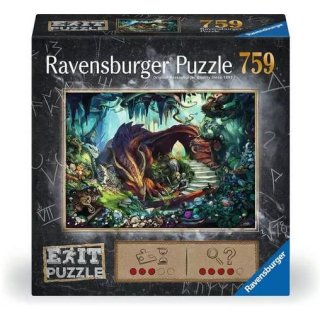 Ravensburger 17366 EXIT Puzzle - In der Drachenhöhle
