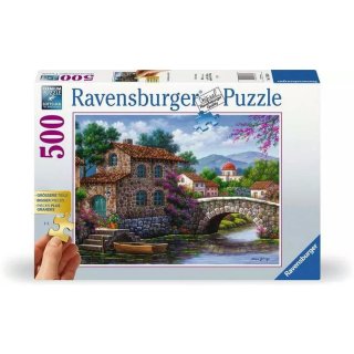 Ravensburger 17383 Die Brücke über dem Fluss 500 Teile Puzzle