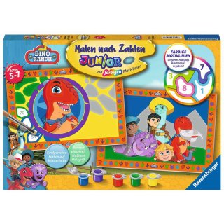 Ravensburger 23537 Malen nach Zahlen Dino Ranch