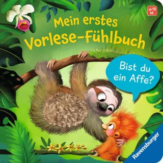 Ravensburger 41797 Mein erstes Vorlese-Fühlbuch: Bist du ein Affe?