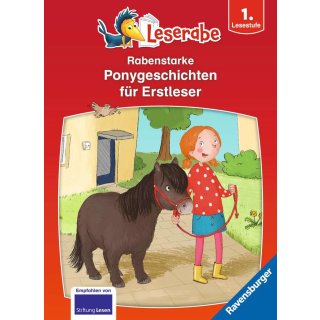 Ravensburger 46272 Leserabe - Sonderausgaben: Rabenstarke Ponygeschichten für Erstleser