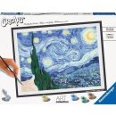 Ravensburger 23518 Malen nach Zahlen, CreArt ART Collection: The Starry Night (Van Gogh)