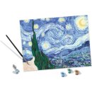 Ravensburger 23518 Malen nach Zahlen, CreArt ART Collection: The Starry Night (Van Gogh)