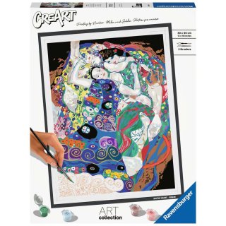 Ravensburger 23649 Malen nach Zahlen, CreArt  ART Collection: Virgin (Klimt)