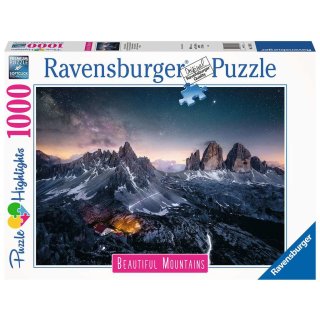 Ravensburger 17318 Drei Zinnen, Dolomiten 1000 Teile Puzzle