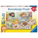 Ravensburger 05663 Kleine Feen und Meerjungfrauen 2x12...