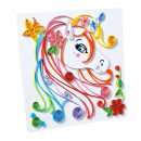 Ravensburger 18236 Be Creative Paper Art Flowers & Unicorn