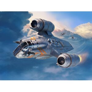 REVELL 06788 The Mandalorian: Razor Crest "Platinum Edition"