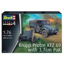 REVELL 03344 Krupp Protze KFZ 69 with 3,7cm Pak