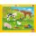 Schmidt Spiele 56789 2erSet RahmenpuzzleTierfreunde 16T/Tierkinder 24T