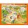 Schmidt Spiele 56790 2erSet Rahmenpuzzle Zoo 16T/Bauernhof 24T