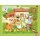 Schmidt Spiele 56790 2erSet Rahmenpuzzle Zoo 16T/Bauernhof 24T