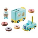 Playmobil 71325 1.2.3 1.2.3: Verrückter Donut Truck mit Stapel- und Sortierfunktion