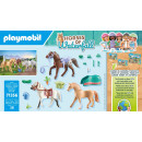 Playmobil 71356 Horses of Waterfall 3 Pferde: Morgan, Quarter Horse & Shagya Araber
