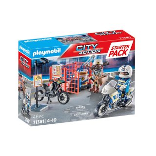PLAYMOBIL 71381 City Action Starter Pack Polizei