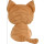 NICI 48698 Kuscheltier GLUBSCHIS Katze getigert Tabbrey 15cm