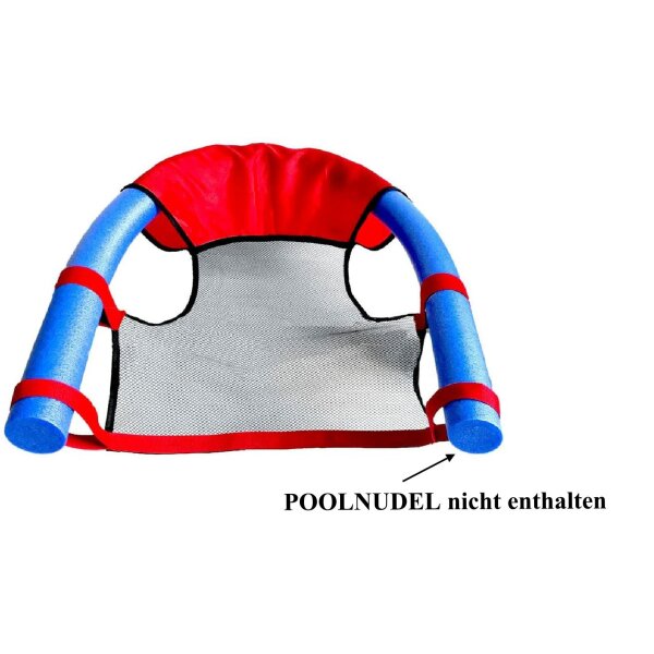 BECO 9614 Wassersitz, Schwimmsitz ohne Poolnudel, sortiert