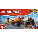 LEGO® 71789 NINJAGO Verfolgungsjagd mit Kais Flitzer und Ras Motorrad