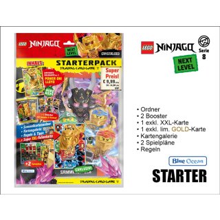 Blue Ocean 182082 Lego Ninjago Serie 8 NEXT LEVEL Starter-Pack TC