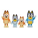 Moose Toys 13009 BLUEY Figuren 4er pack - Familie