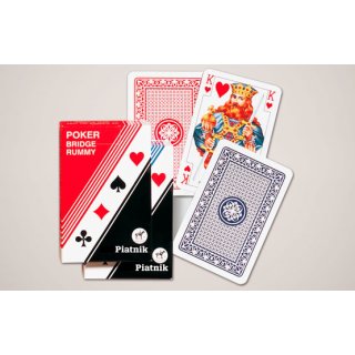 PIATNIK 119712 - Kartenspiel Bridgegröße Poker - Bridge (B)