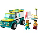LEGO® 60403 City Rettungswagen und Snowboarder