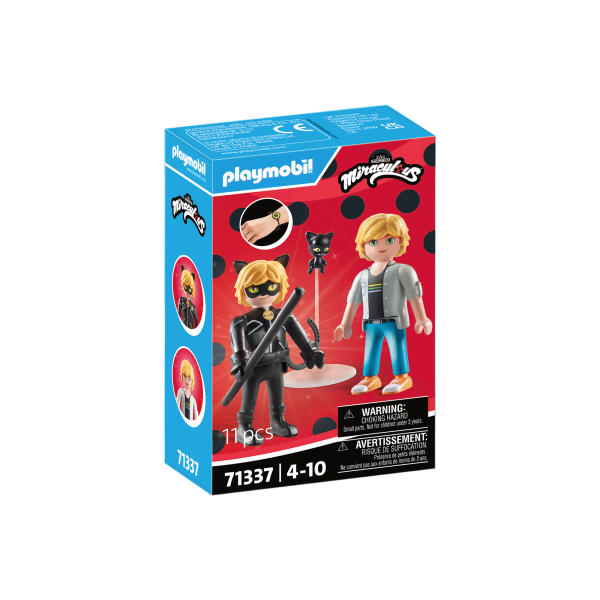 PLAYMOBIL 71337 Miraculous: Adrien & Cat Noir