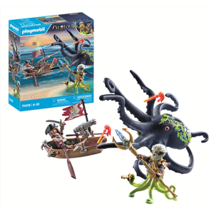 PLAYMOBIL 71419 Pirates Kampf gegen den Riesenoktopus