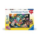 Ravensburger 12000857 Tiere im Weltall 2x12 Teile Puzzle