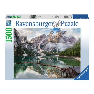 Ravensburger 17600 Lago di Braies, Pragser Wildsee 1500 Teile Puzzle