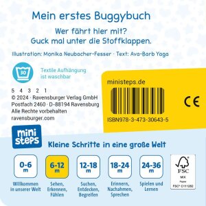 Ravensburger 30643 ministeps: Mein erstes Buggybuch: Guck...