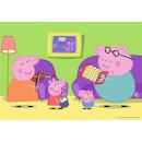 Ravensburger 07596 Zuhause bei Peppa - 2 x 12 Teile Puzzle