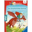 Ravensburger 46335 Ravensburger Minis: Leserabe Schulgeschichten, 1. Lesestufe - Die Drachenreiter-Schule