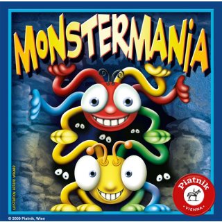 PIATNIK 600692 - Kompaktspiel Kinder Monstermania (K)