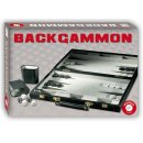 PIATNIK 634581 - Klassisches Spiel Backgammonkoffer