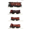 ROCO 6600073 4-tlg. Set: Güterzug, K.P.E.V.