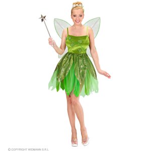 Widmann Faschingskostüm Waldfee – Kleid und Flügel – Damen – Größe S
