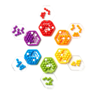 SMART GAMES SG 402 IQ Mini Hexpert IQ-Reihe 6-fach sortiert