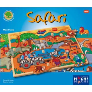 Huch & Friends 878021 Maxi Puzzle Safari