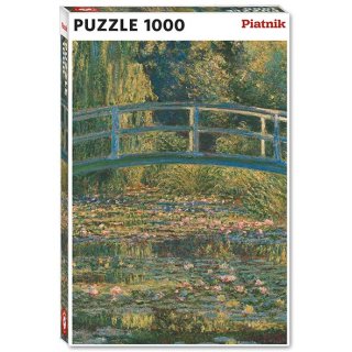 PIATNIK 570346 Claude Monet – Der Seerosenteich 1000 Teile