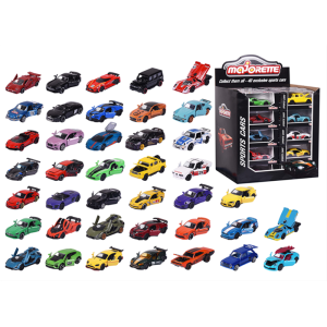 Majorette  212052793STB Sports Cars Display Box, 40-sort.