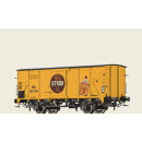 Brawa 50770 H0 Gedeckter Güterwagen G ÖBB, Epoche III, Stroh Rum