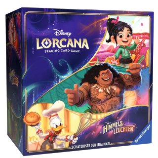 Ravensburger 11098397 Disney Lorcana: Set 5 - Himmelsleuchten - Schatzkiste der Luminari (Deutsch)