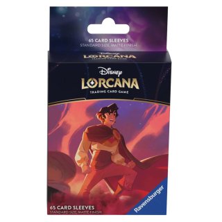 Ravensburger 11098404 Disney Lorcana: Set 5 - Himmelsleuchten - Kartenhüllen Aladdin