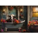 Ravensburger 12000782 The cow in the bathtub -Teile 1000