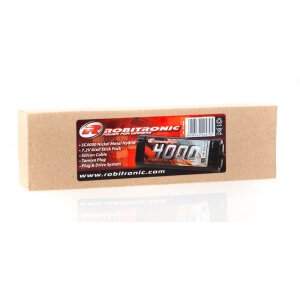 Robitronic SC4000 NiMH Akku 4000mAh 7,2V Stick Pack...