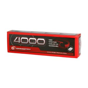 Robitronic SC4000 NiMH Akku 4000mAh 7,2V Stick Pack Tamiya Stecker